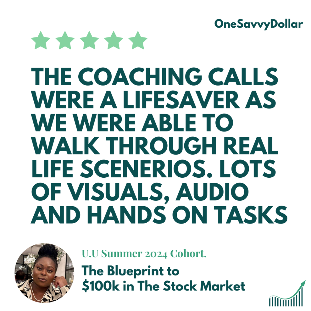 The Blueprint to $100K in Stock Market – OneSavvyDollar