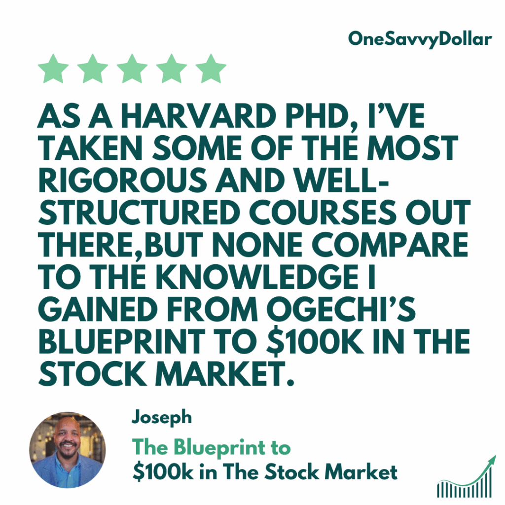 Reviews $100K in The Stock Market (17)